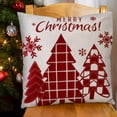 thumbnail image 2 of Vikakiooze Christmas Pillow Covers,Merry Christmas Pillow Cases Christmas Santa Snowman Throw Pillow Covers Red Xmas Holiday Pillow Covers Outdoor Couch Sofa Cushion Covers for Christmas, 2 of 4