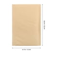 thumbnail image 2 of HIAKDOFT 50Pcs Bubble Mailers Small Kraft Paper Padded Envelopes Secure Shipping, 2 of 6