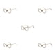thumbnail image 2 of Gafas de ojo de gato Sonducket marco grande mujer Anti luz azul color Negro claro, 2 of 6