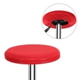 thumbnail image 4 of Uxcell 2 Pcs Fundas para Taburetes Redondas de Silla Roja con Banda Elástica para Sillas de 11-14 Pulgadas, 4 of 6