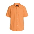 thumbnail image 6 of George Men's Seersucker Button Up Shirt with Short Sleeves, 6 of 6