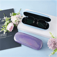 thumbnail image 2 of ZOUYUE 2pcs Eye Glasses Case Girl Sparkle Smooth Glitter Hard Shell Eyeglass for Women Men Girl, 2 of 7
