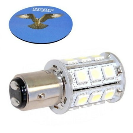 - HQRP Light Bulb for Aqua Signal 90002, 90002-7, 90003, 90003-7, 90005, 90005-7, 90006, 90006-7, 90049, 90052, 207363, BAY15d 24LED Cool White 10-30V DC Marine Navigation + HQRP Coaster