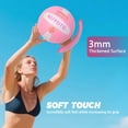 thumbnail image 4 of Voleibol KUYOTQ, talla 5, piel suave, rosa, para interiores y exteriores, 4 of 9