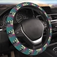 thumbnail image 6 of KLL Car Steering Wheel Cover, Universal 15 inch, Soft Elastic and Comfortable,Car Accessories Decorations-Cartoon Art Skull, 6 of 7