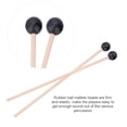thumbnail image 4 of Cergrey 1 Pair Keyboard Marimba Mallets Smooth Wooden Handle Rubber Mallets Instrument Accessory, Marimba Accessory, Percussion Mallets Set, 4 of 8