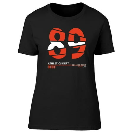 89 Athletics Dept. College Team Tee Women's -Image by (Top 5 Best Colleges)