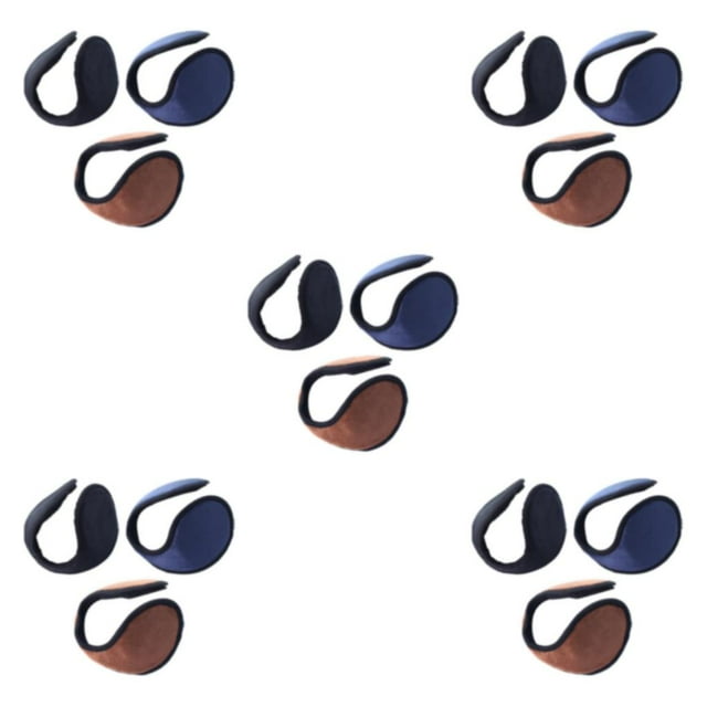 maskred 3x Cache-Oreilles d'Hiver Chauds et Coupe-Vent, Activités Extérieures, Cadeaux Réfléchis, Cache-Oreilles Chauds d'Hiver, Couleurs Assorties, 5Set