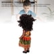 thumbnail image 4 of Muñeca Negra, Muñeca de 14 Pulgadas Muñeca Afro Cabello Lindo Vestido Cambiante Ropa para Niños, 4 of 7