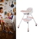 thumbnail image 1 of Trona Para Bebé, Trona Portátil Ajustable Con Respaldo Suave Y Bandeja Extraíble, Silla De Comedor Para Bebé Para Cenar, Jugar, Aprender, Viajar Al Aire Libre, 1 of 7