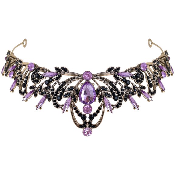MLINS Headbands Leaf Crown Hair Accessory Glamorous Headpiece