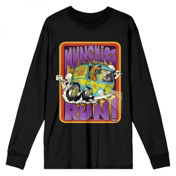 Munchies Run Long Sleeve Shirt, Extra Large