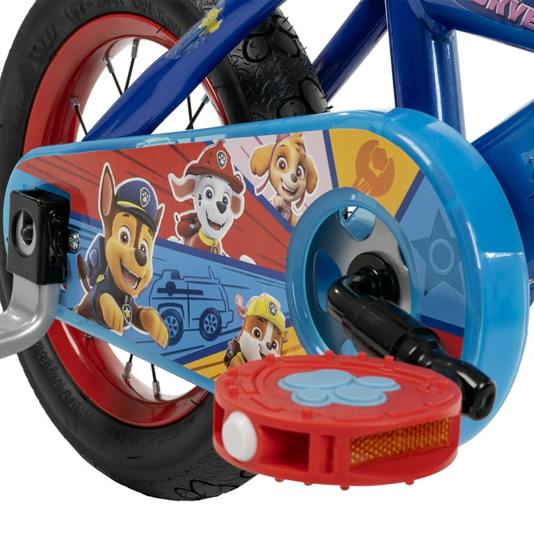 Huffy Paw Patrol Kids Bike 12 Wheels Ages 3 Training Wheels Blue