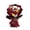 Red, variant on Graduation Bouquet with Plush Bear – Elegant Woven Floral Gift Set with Gift Bag & Card, Perfect for Celebrating Accolades and Milestones