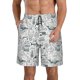 thumbnail image 1 of Fotbe Vintage Sailboats Trajes de Baño Estampados para Hombre, Shorts de Verano de Secado Rápido, Ropa de Playa, Bañadores-XX-Large, 1 of 6