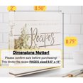 thumbnail image 2 of Carpeta de recetas Rural Roots Mercantile 8.5 x 11 de 3 anillos, 2 of 8