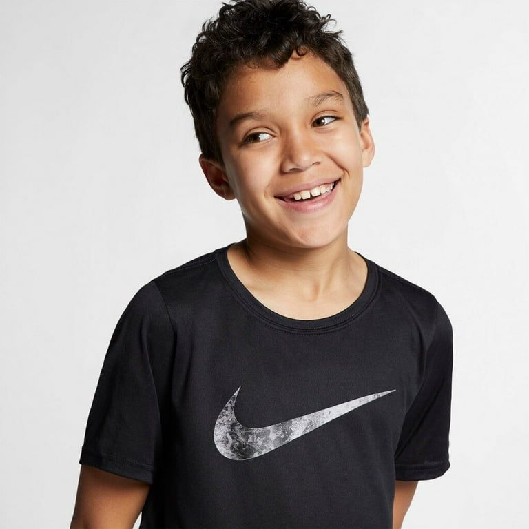Articulación revolución Fracaso Nike Boys Dri Fit Swoosh T Shirt Large Red/White - Walmart.com