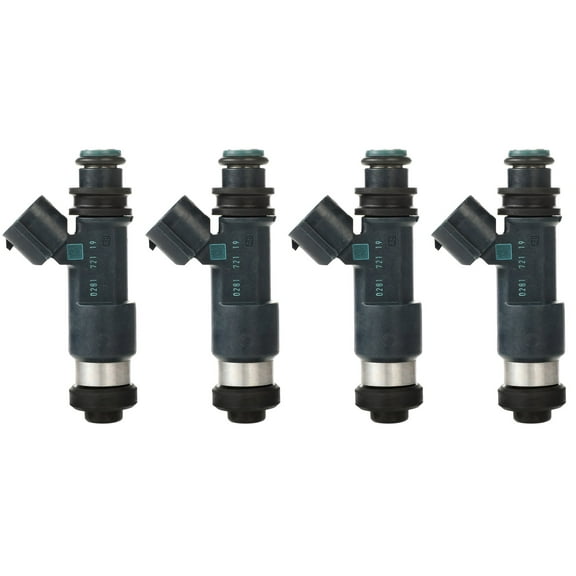 4Pcs CCIYU 4 Holes Fuel Injector Kits fit for 2006-2010 for Mitsubishi for Eclipse 2.4L, 2004-2010 for Mitsubishi for Galant 2.4L FJ868,1465A051