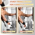 thumbnail image 4 of Cable Machine Wrist Straps, Secure Grip for Heavier Lifts, Ideal for Bicep Curls and Triceps Extensions, 4 of 8
