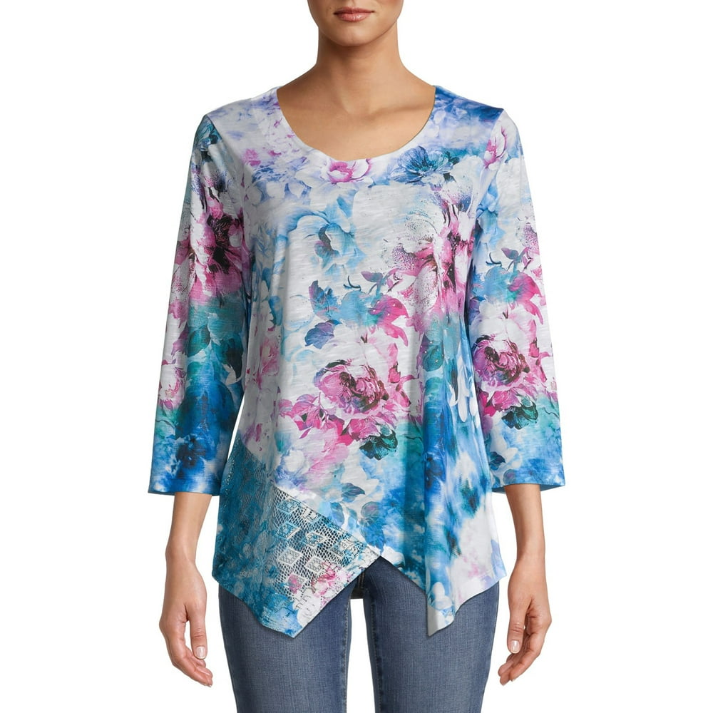 Time and Tru Time and Tru Women's Sublimation TShirt