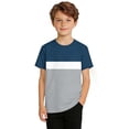 thumbnail image 3 of T-Shirt pour Enfants, Manches Courtes à Col Rond avec Motif Imprimé, Haut de Sport Décontracté pour Garçons et Filles 2-13 Ans, 3 of 6