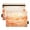 Abstract Mountains and Sun, variant on Light Blue and Gold Marble 2 Pack Pencil Pouch for 3 Ring Binder Smooth Zipper Folders with Pockets Clear Window Pencil Case