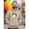 thumbnail image 2 of Live With Pride Polar Bear. Hoodie Men -Smartprints Designs, Male Small, 2 of 4