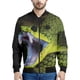 thumbnail image 2 of Chaqueta con cremallera y estampado 3D de serpiente de terror para hombre y mujer, sudadera con estampado de animales, chaquetas de calle de manga larga con cremallera para primavera y otoño, 2 of 5