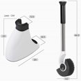 thumbnail image 5 of Magnetic Stainless Steel Toilet Brush and Caddy Holder Bathroom Kitchen Cleaning Set, 5 of 5