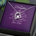 thumbnail image 3 of To My Daughter Always Remember Forever Necklace w Message Card, 3 of 8