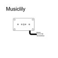 thumbnail image 5 of Ebc4 Ceramic Side Winder Mudbucker Style Bass Neck Pickup 30k For / Style Electric BassChrome), 5 of 5