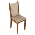 thumbnail image 1 of Set de 4 Sillas 4291 Madesa - Marrón/Crema/Beige, 1 of 7