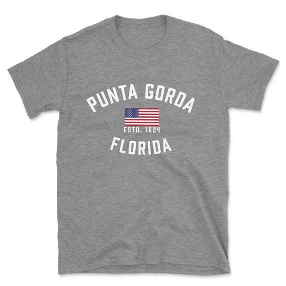Punta Gorda Florida Patriot Men's Cotton T-Shirt