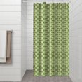thumbnail image 2 of Green Bigfoot and Tree Pattern Shower Curtain 36"x72" ,Bathroom Decorative Shower Curtains Set with 12 Hooks,Modern Waterproof Washable Shower Curtain, 2 of 6