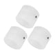 thumbnail image 1 of Perilla De Volumen De Guitarra, Amplia Aplicación, 3 Uds., Perilla De Guitarra Eléctrica, Decoración De Instrumentos De Plástico Con Llave Para Reemplazo Fyydes Blanco, 1 of 8