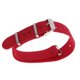 thumbnail image 4 of Correa de Reloj de Nylon Tejido Correa de Acero Inoxidable de La Hebilla Del Reloj de La Pulsera , Rojo 20mm Salvador Bandas de reloj, 4 of 9