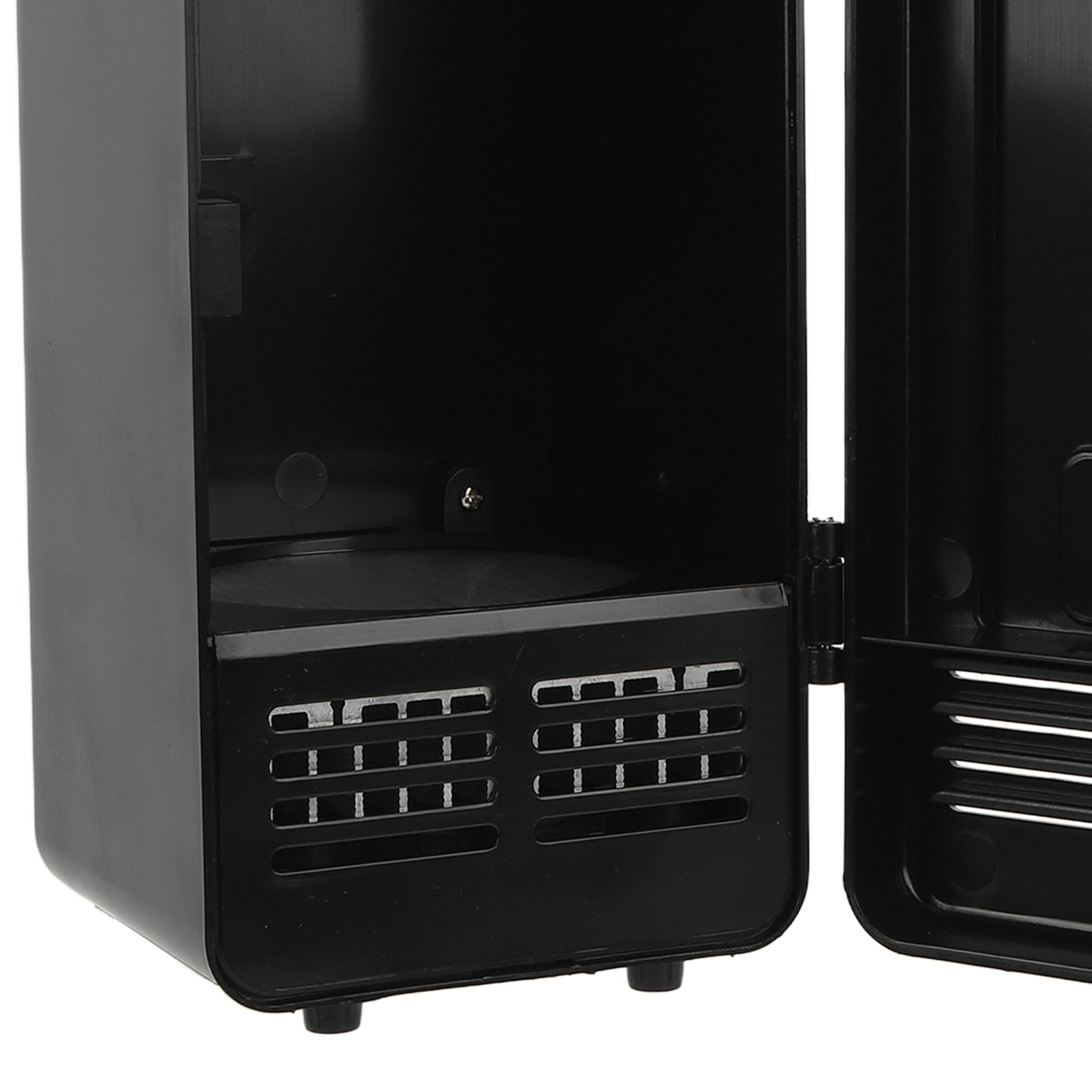 Riousery Mini Single Tank Refrigerator USB Rechargeable Portable Compact Cooler Fridge, 7.87 in / 20 cm, Black