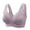 #1-Purple, variant on Womens Plus Size Women Bra Wire Free Underwear Onepiece Bra Everyday Underwear Bras M-3XL