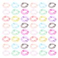 thumbnail image 3 of 100pcs Acrylic Linking Chain Rings Bag Chain Ring Connectors for Shoulder Strap, 3 of 7
