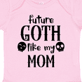 thumbnail image 4 of Inktastic Future Goth Like My Mom with Skulls Boys or Girls Baby Bodysuit, 4 of 5