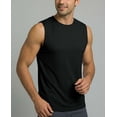 thumbnail image 3 of Real Essentials 5 Pack: Men's Mesh Active Athletic Tech Tank Top - Workout & Training Activewear (Available in Big & Tall), 3 of 4
