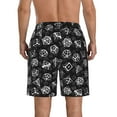 thumbnail image 3 of Men's DND Dungeons And Dragons Beach Shorts Hot Summer Swim Trunks Sports Running Bathing Suits with Mesh Lining, 3 of 8