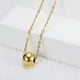 thumbnail image 4 of Collar de cuentas redondas, cadena de clavícula para mujer, elegante cadena para el cuello, joyería para mujer, 4 of 6