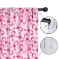 thumbnail image 4 of Blackout Kids Curtains,Pink Breast Cancer Childrens Insulated Curtains Set Of 2,Bedroom Essentials,Toddler Room Decor 42"x63", 4 of 5