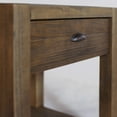 thumbnail image 5 of Grain Wood Furniture Montauk End Table, Solid Wood with a Rustic Walnut Finish, 5 of 8