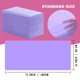 thumbnail image 3 of Sábanas desechables XATUMO, 100 unidades, 80 x 180 cm, color morado, 3 of 4