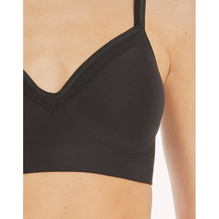 Hanes by Perfect Coverage ComfortFlex Fit Wirefree Bra_Black_M : :  Clothing, Shoes & Accessories