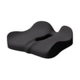 thumbnail image 3 of Bothyi Seat Cushion ,Chair Pad Breathable Thickened Non Slip Sitting Pad, Office Chair Cushion for Car, Tailbone Butt Back Coccyx Black, 3 of 8