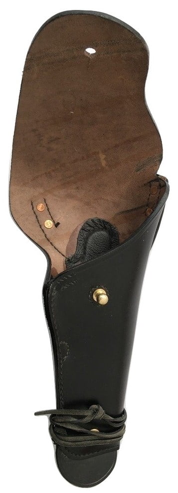 WWII Leather Utility Colt .45 M1911 Hip Holster Embossed US - Reproduction (BLACK)