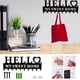 thumbnail image 1 of Colgador de Llaves de Pared de Metal Negro, Decorativo, con Tornillos Adhesivos., 1 of 7
